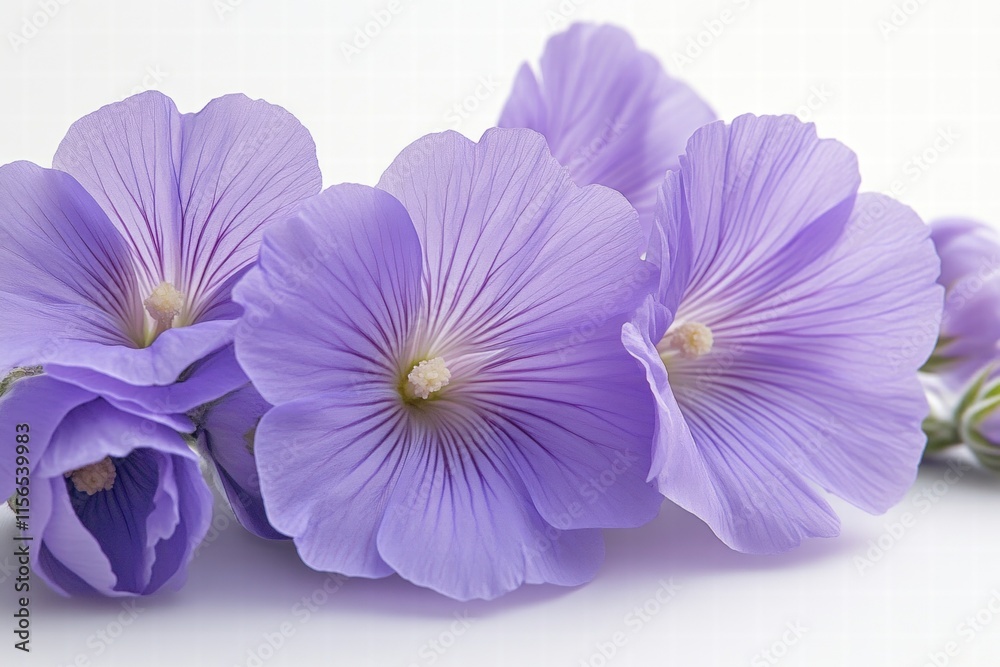 Fototapeta premium Delicate Lavender Flowers Close-Up