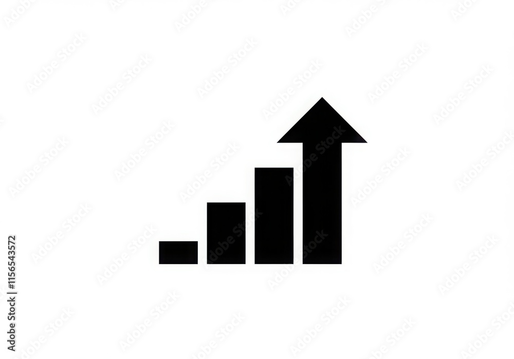 black and white icon, upward arrow, staircase symbol, minimalist design, directional sign black and white icon, upward arrow, staircase symbol, minimalist design, directional sign