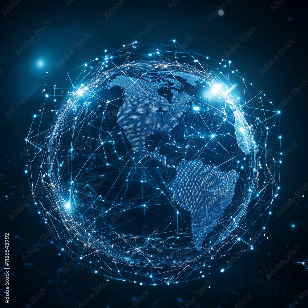 Abstract high tech background image, generative AI illustration Abstract high tech background image, generative AI illustration