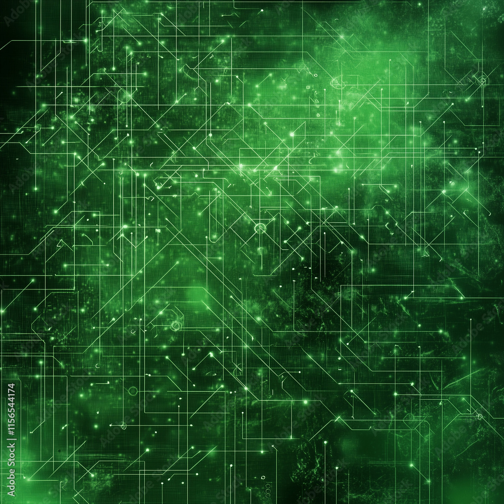 Abstract high tech background image, generative AI illustration