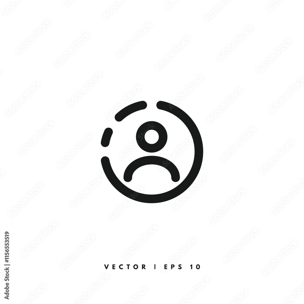 User Avatar Icon. Editable Stroke User Avatar Icon. Editable Stroke