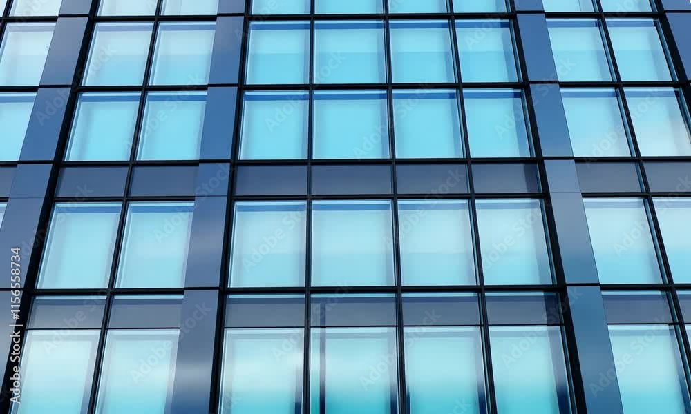 Modern Architectural Marvel: Blue Glass Windows of a Contemporary Office Building, Perfect for High-End Interior Design Inspiration Modern Architectural Marvel: Blue Glass Windows of a Contemporary Office Building, Perfect for High-End Interior Design Inspiration