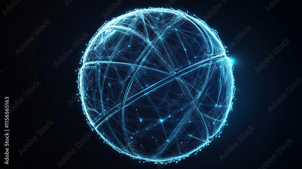 Abstract vector basketball ball. Futuristic technology wireframe mesh polygonal element. Connection Structure. Geometric Modern Technology Concept. Digital Data Visualization.Basketball Graphic Abstract vector basketball ball. Futuristic technology wireframe mesh polygonal element. Connection Structure. Geometric Modern Technology Concept. Digital Data Visualization.Basketball Graphic