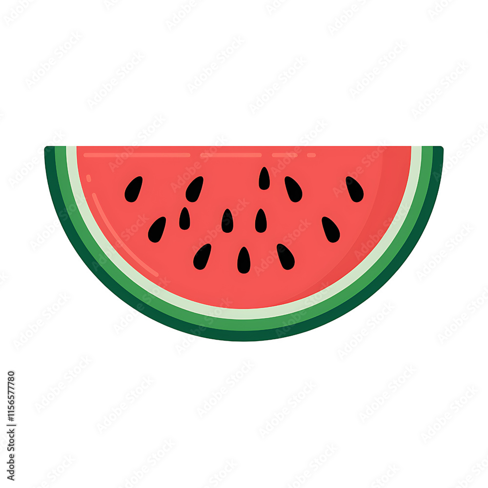 A juicy slice of watermelon isolated on transparent background A juicy slice of watermelon isolated on transparent background