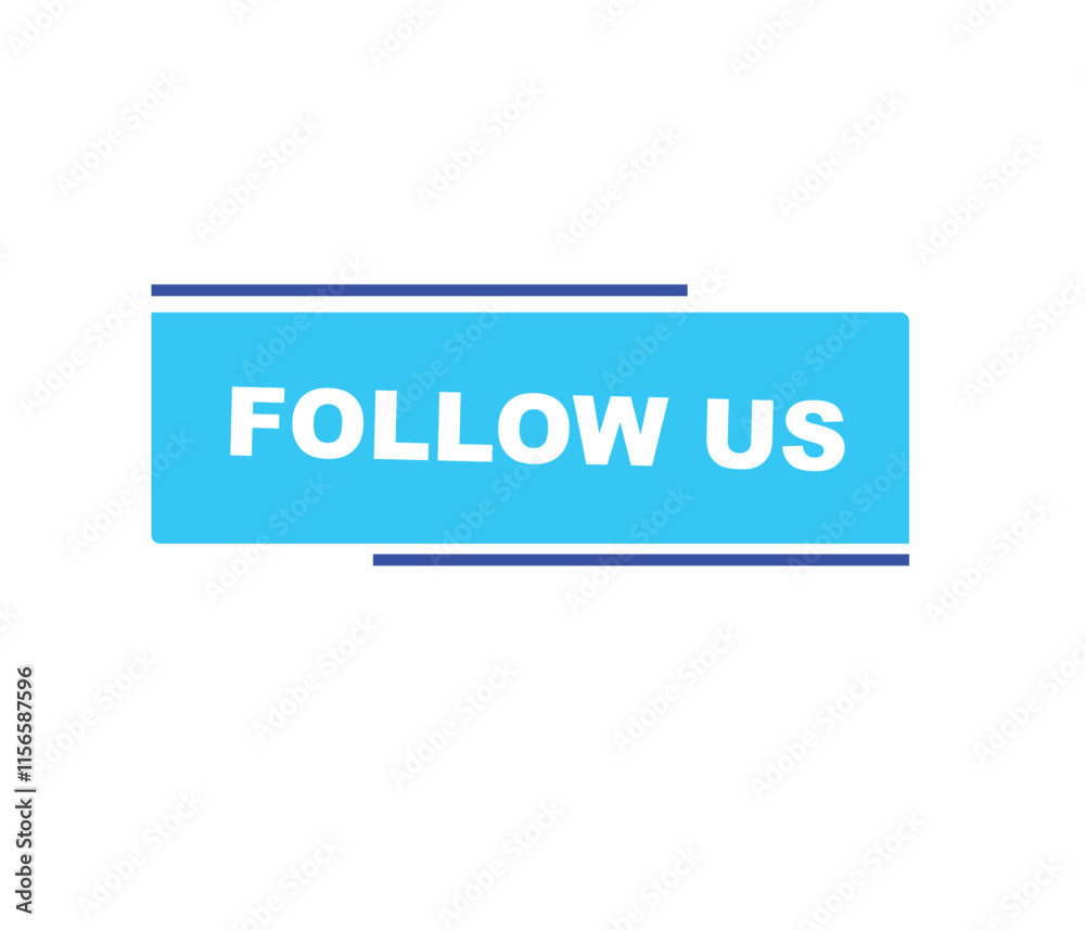Follow us vector banner on white background Isolated icon for following social media
sign Button on white background.square speech bubble.
Follow us vector banner on white background Isolated icon for following social media
sign Button on white background.square speech bubble.