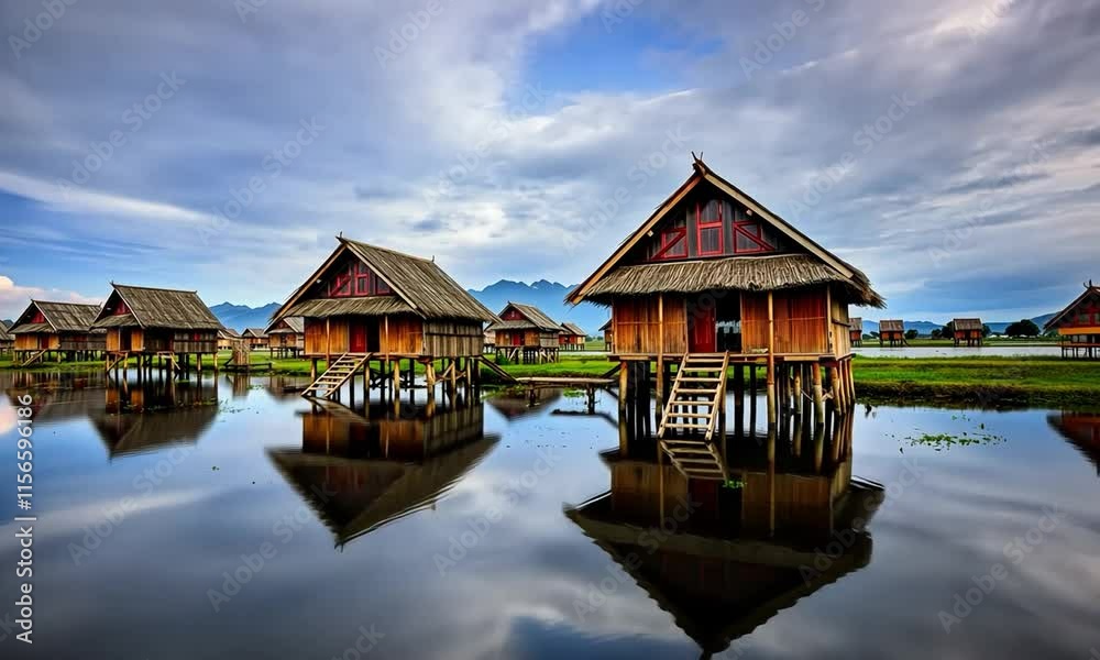 Serene Waterfront Villas: Experience Tranquil Living in Picturesque Floating Homes Serene Waterfront Villas: Experience Tranquil Living in Picturesque Floating Homes