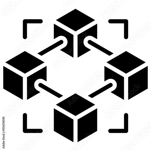 Blockchain Technology Icon