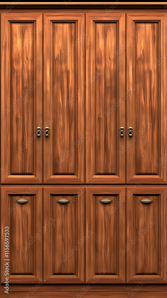 Rich Mahogany Wood Cabinet, Elegant Storage Solution with Classic Design and Functional Drawers, Offering Ample Space for Various Items. Rich Mahogany Wood Cabinet, Elegant Storage Solution with Classic Design and Functional Drawers, Offering Ample Space for Various Items.