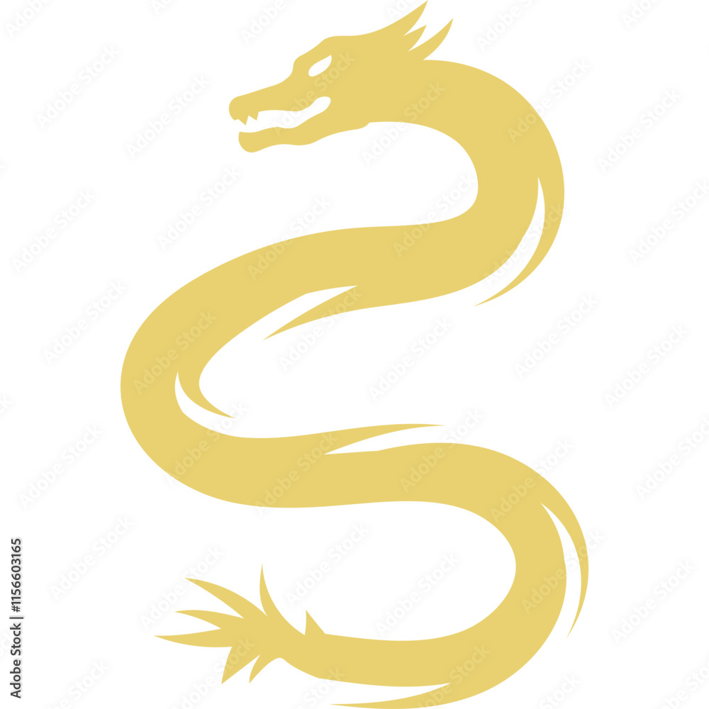 Naklejka premium Chinese New Year Dragon