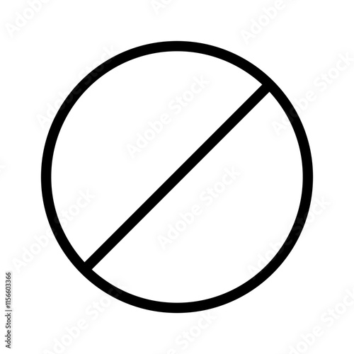 Icon prohibiting sign vector illustration design. Eps 10. 