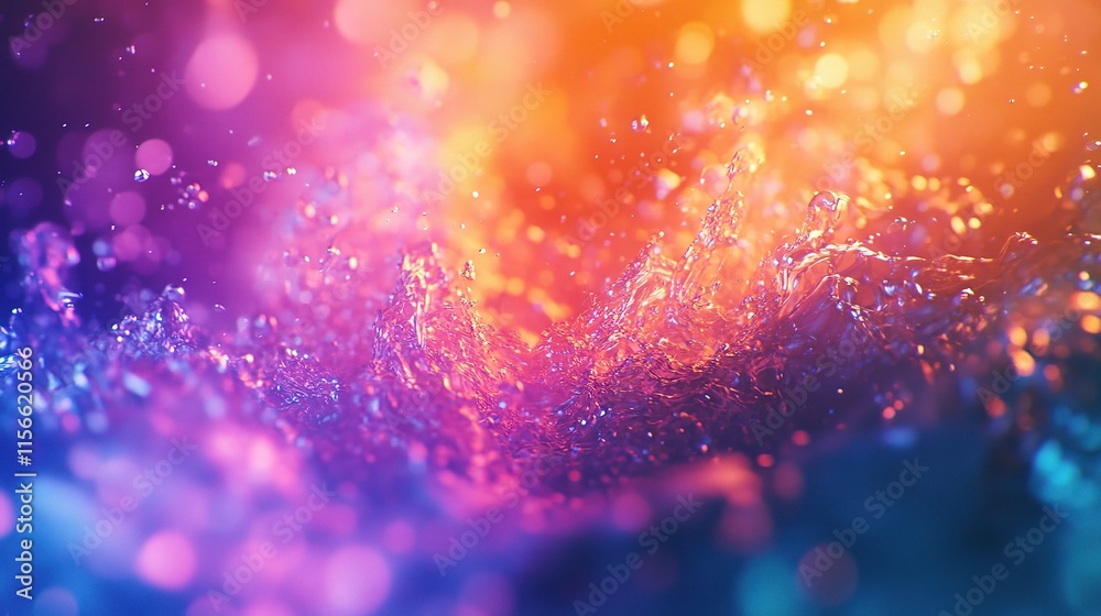 Vibrant Abstract Background Blurred with Orange, Blue, and Purple Hues Vibrant Abstract Background Blurred with Orange, Blue, and Purple Hues
