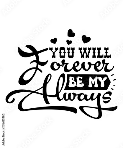 you will forever be my always svg