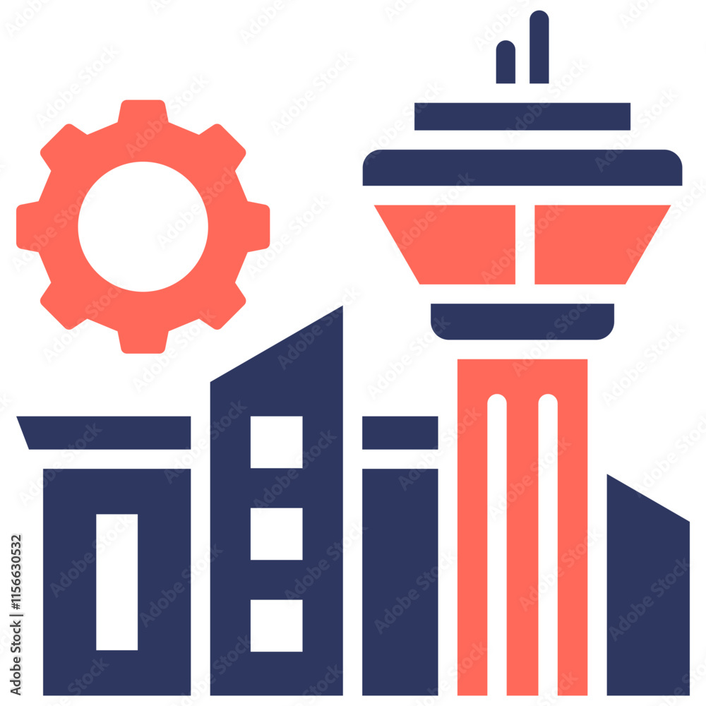 Obraz premium Airport Icon