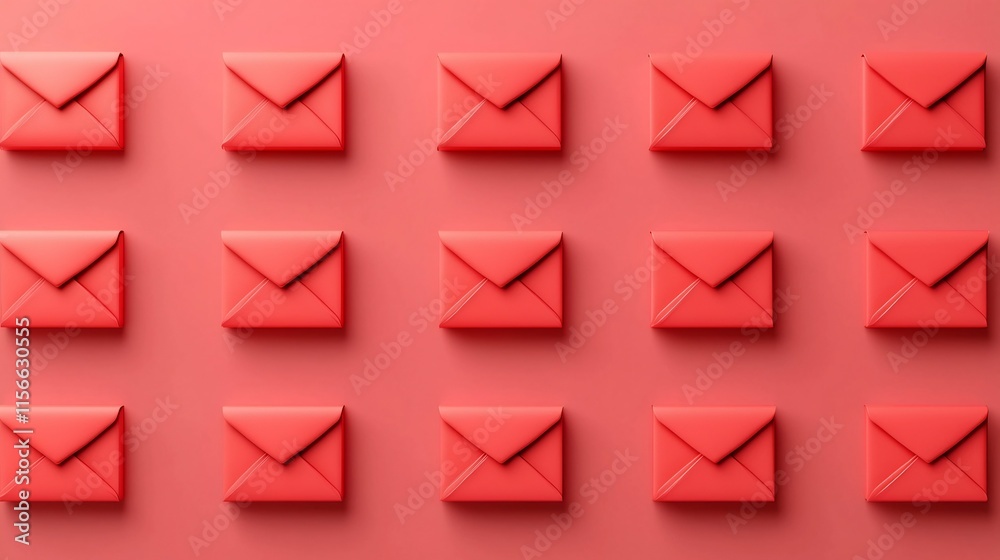 Elegant 3D of Red Envelopes Arranged on a Sleek Gradient Background with a Central Text Placeholder for Festive Design Elegant 3D of Red Envelopes Arranged on a Sleek Gradient Background with a Central Text Placeholder for Festive Design