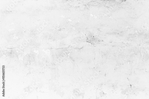 Grey brush paint limestone texture background in white light marble wall paper. Back wide concrete stone table top view floor plaster pattern granite bacground surface seamless cement wide panorama.