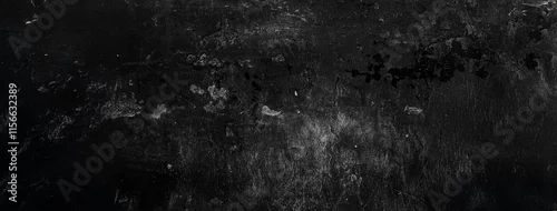 Panel kuchenny z motywem Real smudge black chalkboard texture in classroom school college concept kid dust map blackboard background for write front blank chalk board. Slate for student paint grunge old wall photography back