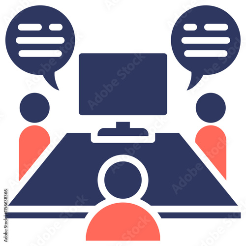 Team Meeting Icon