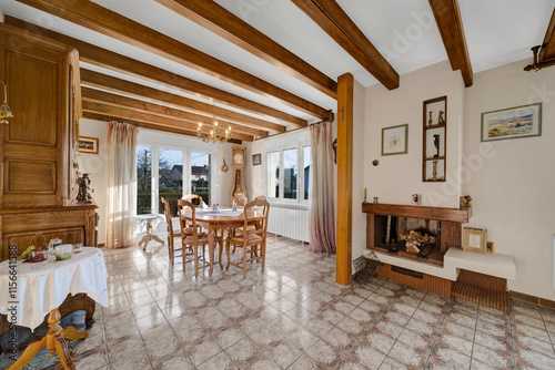 living room with furniture