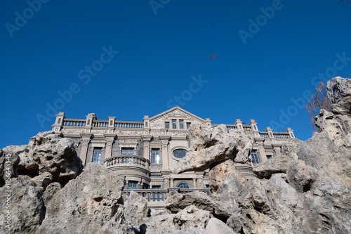 Commander Zhang's Mansion under a winter sky