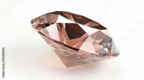 Shiny Brown Diamond Jewel