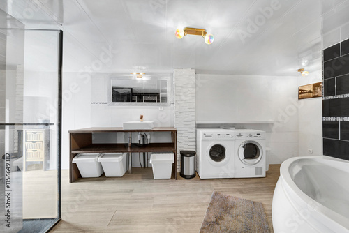 modern kitchen interior