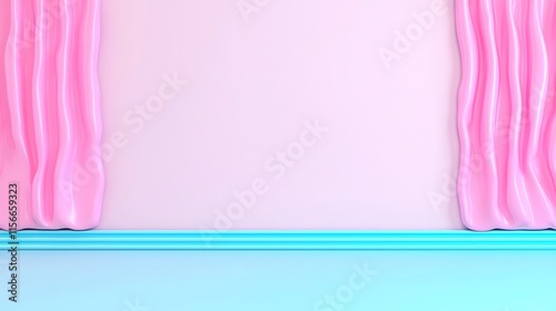 Glowing tael stack with elegant shadowing and seamless blank text placeholder a captivating 3D that evokes a sense of modern digital luxury and financial prominence