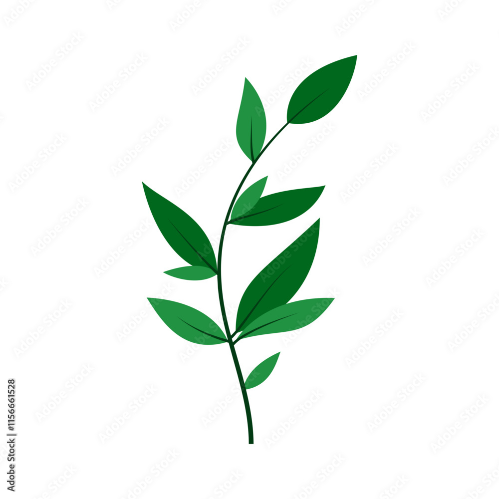 leaf illustration element leaf illustration element