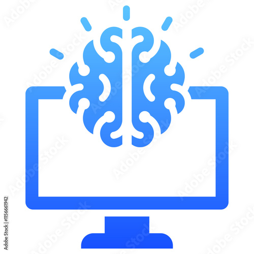 Brain Computer Interface Icon