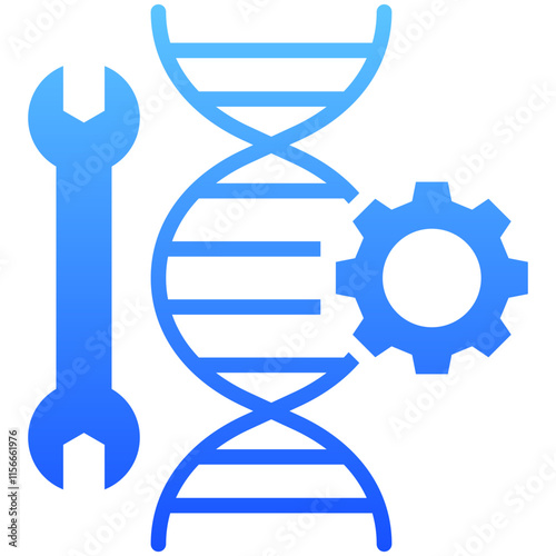 Genetic Editing Icon