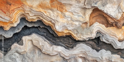 Fragment of a canyon wall showcasing the unique textures and colors found in canyon formations, ideal for those interested in nature s artistry and breathtaking geological features.