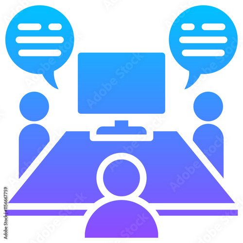 Team Meeting Icon