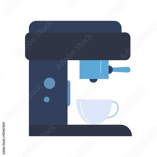 coffee maker machine illustration