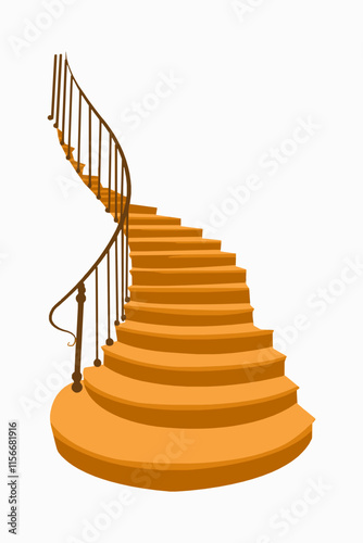 carpet staircase