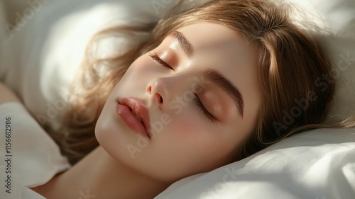 Peaceful Sleep Woman