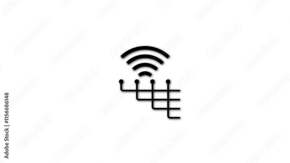 wifi internet connected check mark icon sign.VFX overlay symbols of wifi and connected internet network.WiFi wireless mobile connection and internet hotspot symbol digital concept. wifi internet connected check mark icon sign.VFX overlay symbols of wifi and connected internet network.WiFi wireless mobile connection and internet hotspot symbol digital concept.