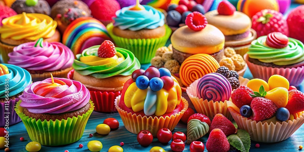 Sweet Treats Collage - Delightful Desserts Sweet Treats Collage - Delightful Desserts