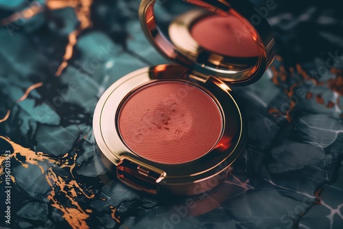 Rich color blush compact