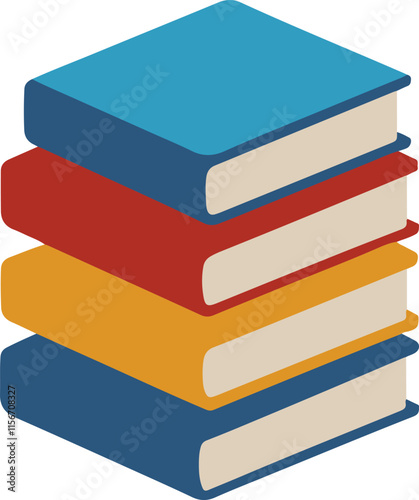 isolated book pile Vector,book pile Silhouette, book pile icon set, for logo,books pile Vector illustration, Vector Graphic, EPS 10 , clip art work,