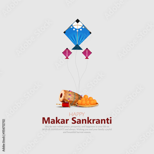 Makar Sankranti is a Hindu harvest festival celebrated across India and is observed with kite flying, feasts, and offering gratitude for a bountiful harvest.