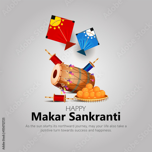 Makar Sankranti is a Hindu harvest festival celebrated across India and is observed with kite flying, feasts, and offering gratitude for a bountiful harvest.