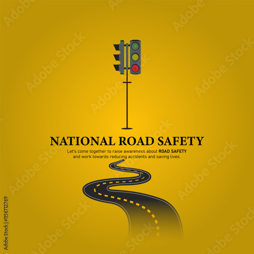 National Road Safety Day promotes awareness about road safety measures, emphasizing the importance of responsible driving, traffic rules, and preventing accidents