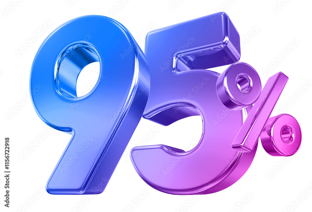 95 Percent Gradient offer in 3d 95 Percent Gradient offer in 3d