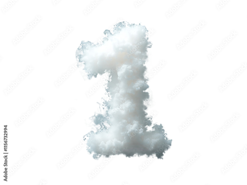 Cloud Number 1 Isolated on Transparent Background, Number 1 Made by Cloud – Creative Cloud Design. Cloud Number 1 Isolated on Transparent Background, Number 1 Made by Cloud – Creative Cloud Design.