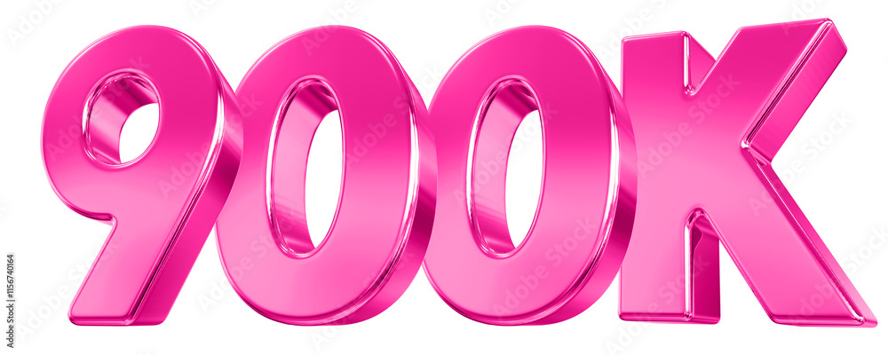 900K Follow Pink 900K Follow Pink