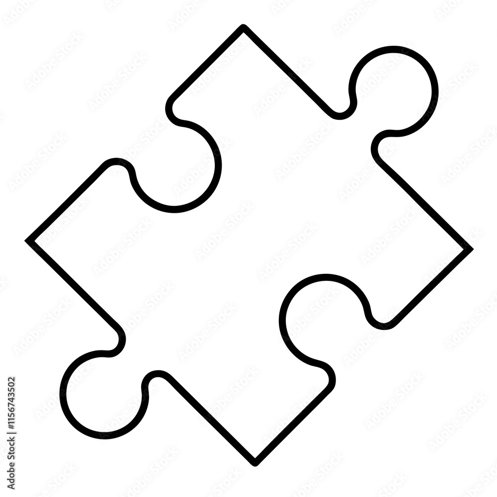 Geometric Puzzle Illustrations Vector Challenge Geometric Puzzle Illustrations Vector Challenge
