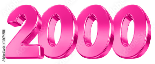 Pink Number 2000 