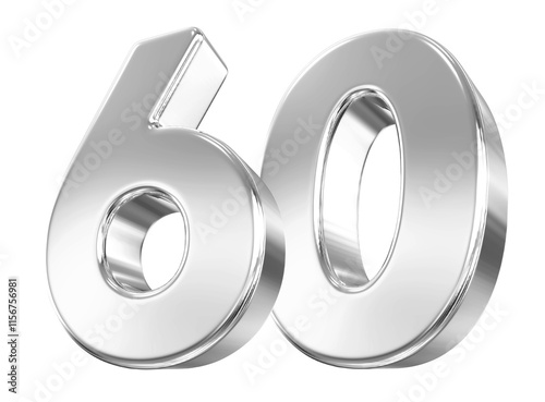Silver Number 60