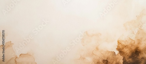 Wallpaper Mural Elegant Watercolor Background with Floral Accents and Blank Space for Custom Text or Quotes Torontodigital.ca