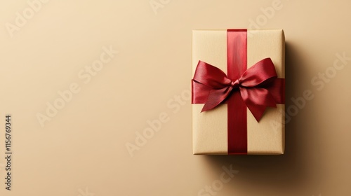 The Gift Box With Ribbon
