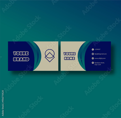 Visiting Card Design Mockup – High-Quality PNG Image photo